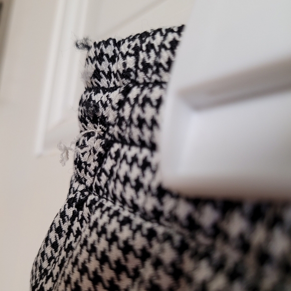 Urban Outfitters Misfit Mad Minds Black And White Houndstooth High Waisted Pants - Picture 11 of 13